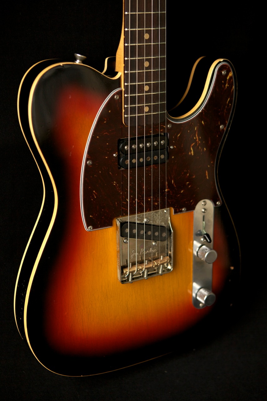 custom guitar finish telecaster humbucker sunburst lollar photo